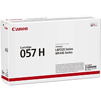 Картридж лазерный Canon 057H BK 3010C002 черный оригинальный повышенной емкости фото Картридж лазерный Canon 057H BK 3010C002 черный оригинальный повышенной емкости