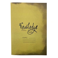 Тетрадь общая Kroyter Школа A4 48 листов в клетку на скрепке (обложка с рисунком)