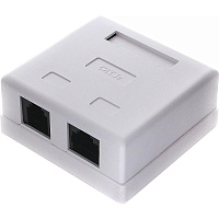 Розетка Cablexpert RJ45/RJ11 категории 5e (NA-TA/1) фото Розетка Cablexpert RJ45/RJ11 категории 5e (NA-TA/1)
