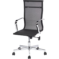 Кресло для руководителя Easy Chair 710 T черное (сетка, металл) фото Кресло для руководителя Easy Chair 710 T черное (сетка, металл)