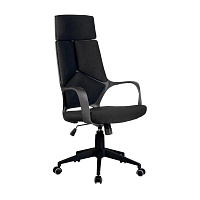 Кресло для руководителя Easy Chair 680 TS черное (ткань, пластик белый) фото Кресло для руководителя Easy Chair 680 TS черное (ткань, пластик белый)