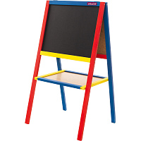 Доска-мольберт магнитно-маркерная/грифельная 33.5x43 см Attache Kids лак фото Доска-мольберт магнитно-маркерная/грифельная 33.5x43 см Attache Kids лак