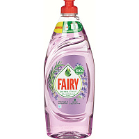 Средство для мытья посуды Fairy Pure&Clean лаванда и розмарин 650 мл фото Средство для мытья посуды Fairy Pure&Clean лаванда и розмарин 650 мл