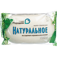 Мыло туалетное Меридиан Натуральное 100 г фото Мыло туалетное Меридиан Натуральное 100 г