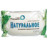 Мыло туалетное Меридиан Натуральное 100 г фото Мыло туалетное Меридиан Натуральное 100 г