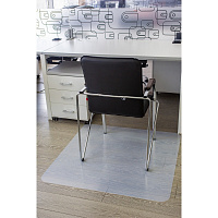 Коврик напольный для паркета/ламината Easy Chair матовый (прямоугольный, полипропилен, 1000х1.5х1000 мм) фото Коврик напольный для паркета/ламината Easy Chair матовый (прямоугольный, полипропилен, 1000х1.5х1000 мм)