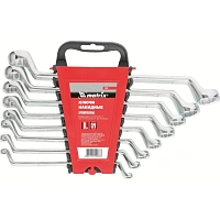 Набор ключей накидных Matrix (6-22 мм) 8 шт. CrV полированный хром (15332)