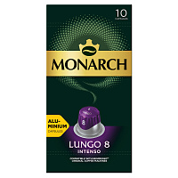 Кофе в капсулах для кофемашин Monarсh Lungo 8 Intenso (10 штук в упаковке) фото Кофе в капсулах для кофемашин Monarсh Lungo 8 Intenso (10 штук в упаковке)