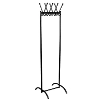 Вешалка гардеробная Attache КР-15 на 8 персон черная фото Вешалка гардеробная Attache КР-15 на 8 персон черная