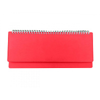 Планинг недатированный Attache Velvet искусственная кожа Soft Touch 305x130 мм 64 листа красный фото Планинг недатированный Attache Velvet искусственная кожа Soft Touch 305x130 мм 64 листа красный