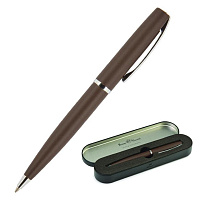 Ручка шариковая автоматическая Bruno Visconti Sienna синяя (коричневый корпус, толщина линии 1 мм, 20-0221/01) фото Ручка шариковая автоматическая Bruno Visconti Sienna синяя (коричневый корпус, толщина линии 1 мм, 20-0221/01)