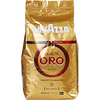 Кофе в зернах Lavazza Qualita Oro арабика 100% 1 кг (пакет) фото Кофе в зернах Lavazza Qualita Oro арабика 100% 1 кг (пакет)