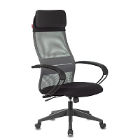 Кресло для руководителя Easy Chair 655 TTW серое/черное (искусственная кожа/сетка/ткань, пластик) фото Кресло для руководителя Easy Chair 655 TTW серое/черное (искусственная кожа/сетка/ткань, пластик)