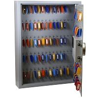 Шкаф для ключей Cobalt Key-100 серый/бежевый (на 100 ключей, металл) фото Шкаф для ключей Cobalt Key-100 серый/бежевый (на 100 ключей, металл)