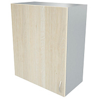 Шкаф навесной Ринг АТ 060 (дуб шамони светлый/серый, 600х320х720 мм)