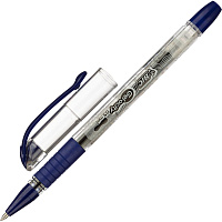 Ручка гелевая неавтоматическая Bic Gelocity Stic синяя (толщина линии письма 0.29 мм) фото Ручка гелевая неавтоматическая Bic Gelocity Stic синяя (толщина линии письма 0.29 мм)