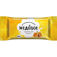Мыло туалетное Organic Natural Медовое 100 г фото Мыло туалетное Organic Natural Медовое 100 г