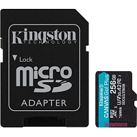 Карта памяти 256 Гб microSDXC Kingston Canvas Go! Plus UHS-I U3 A2 V30 (SDCG3/256Gb) фото Карта памяти 256 Гб microSDXC Kingston Canvas Go! Plus UHS-I U3 A2 V30 (SDCG3/256Gb)