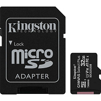 Карта памяти 32 Гб microSDHC Kingston Canvas Select Plus UHS-I U1 10 A1 (SDCS2/32Gb) фото Карта памяти 32 Гб microSDHC Kingston Canvas Select Plus UHS-I U1 10 A1 (SDCS2/32Gb)