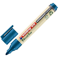 Маркер для белых досок Edding 28/3 Ecoline синий (толщина линии 1,5-3 мм) круглый наконечник фото Маркер для белых досок Edding 28/3 Ecoline синий (толщина линии 1,5-3 мм) круглый наконечник