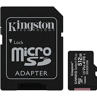 Карта памяти 512 ГБ microSDXC Kingston Canvas Select Plus Class 10 UHS-I (SDCS2/512GB) фото Карта памяти 512 ГБ microSDXC Kingston Canvas Select Plus Class 10 UHS-I (SDCS2/512GB)