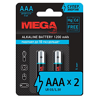 Батарейка ААА мизинчиковая ProMega jet (2 штуки в упаковке) фото Батарейка ААА мизинчиковая ProMega jet (2 штуки в упаковке)