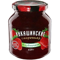 Варенье Лукашинские клубничное 450 г фото Варенье Лукашинские клубничное 450 г