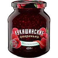 Варенье Лукашинские малина 450 г фото Варенье Лукашинские малина 450 г