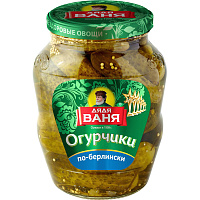Огурцы Дядя Ваня По-Берлински маринованные 680 г фото Огурцы Дядя Ваня По-Берлински маринованные 680 г