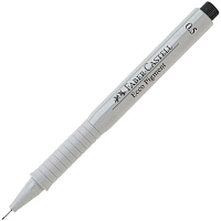 Линер Faber-Castell Ecco Pigment черный (толщина линии 0.5 мм) фото Линер Faber-Castell Ecco Pigment черный (толщина линии 0.5 мм)
