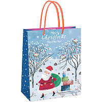 Пакет подарочный 33*42*12см MESHU "Christmas", матовая ламинация фото Пакет подарочный 33*42*12см MESHU "Christmas", матовая ламинация