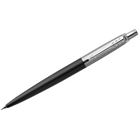 Карандаш механический Parker "Jotter Bond Street Black Chrome CT" 0,5мм, подарочная упаковка фото Карандаш механический Parker "Jotter Bond Street Black Chrome CT" 0,5мм, подарочная упаковка