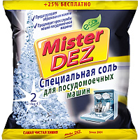 Соль для посудомоечных машин Mister Dez Eco-Cleaning 2 кг фото Соль для посудомоечных машин Mister Dez Eco-Cleaning 2 кг