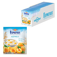 Каша Русский Продукт Геркулес с абрикосами 30 штук по 35 г фото Каша Русский Продукт Геркулес с абрикосами 30 штук по 35 г