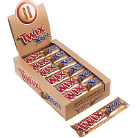 Шоколадный батончик Twix Xtra 82 г фото Шоколадный батончик Twix Xtra 82 г