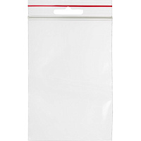 Пакет с замком zip-lock ПВД 8x12 см 60 мкм (100 штук в упаковке) фото Пакет с замком zip-lock ПВД 8x12 см 60 мкм (100 штук в упаковке)