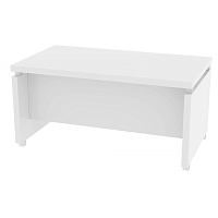 Стол руководителя письменный Easy Director (белый жемчуг, 1600х900х780 мм) фото Стол руководителя письменный Easy Director (белый жемчуг, 1600х900х780 мм)