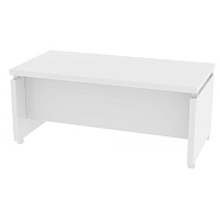 Стол руководителя письменный Easy Director (белый жемчуг, 1800х900х780 мм) фото Стол руководителя письменный Easy Director (белый жемчуг, 1800х900х780 мм)