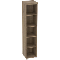 Стеллаж для документов Easy Director (дуб шамони темный, 430х445х2105 мм) фото Стеллаж для документов Easy Director (дуб шамони темный, 430х445х2105 мм)
