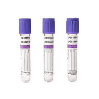 Вакуумные пробирки Lab-Vac с ЭДТА-К3 9 мл пластик (100 штук в упаковке) фото Вакуумные пробирки Lab-Vac с ЭДТА-К3 9 мл пластик (100 штук в упаковке)