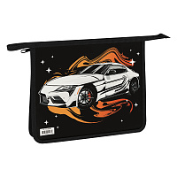 Папка для тетрадей 1 отделение, ArtSpace "Sports coupe", А5, пластик, на молнии фото Папка для тетрадей 1 отделение, ArtSpace "Sports coupe", А5, пластик, на молнии