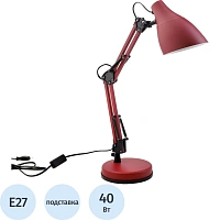 Светильник настольный Camelion KD-331 C04 красный (12792)