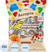 Конфеты Александровские коровки ассорти 250 г фото Конфеты Александровские коровки ассорти 250 г