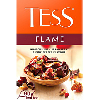 Чайный напиток фруктовый Tess Flame 90 г (шиповник, земляника, яблоко) фото Чайный напиток фруктовый Tess Flame 90 г (шиповник, земляника, яблоко)