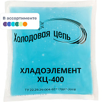 Аккумулятор холода ТермоКонт ХЦ-400 голубой 370 мл фото Аккумулятор холода ТермоКонт ХЦ-400 голубой 370 мл