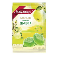 Мармелад Ударница с яблоком 325 г фото Мармелад Ударница с яблоком 325 г
