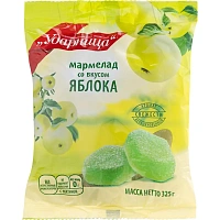 Мармелад Ударница с яблоком 325 г фото Мармелад Ударница с яблоком 325 г