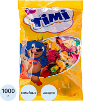 Конфеты желейные Конти Timi Mix 1 кг фото Конфеты желейные Конти Timi Mix 1 кг