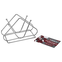 Салфетница треугольная 8,2х13х7,2 см, CLASSIC, хром, WEGLA (ВЕГЛА), 700238