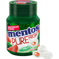 Жевательная резинка Mentos Pure Fresh Арбуз 54 г фото Жевательная резинка Mentos Pure Fresh Арбуз 54 г